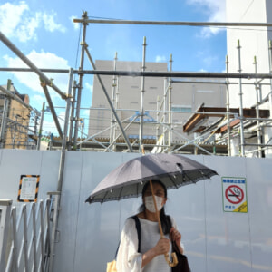 【芦屋のはるかぜ】JR芦屋駅のミスト 【芦屋のはるかぜ】JR芦屋駅のミスト