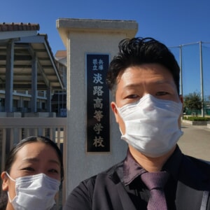 【教室ブログ】県立淡路高校で「防災ウォーキング講座」